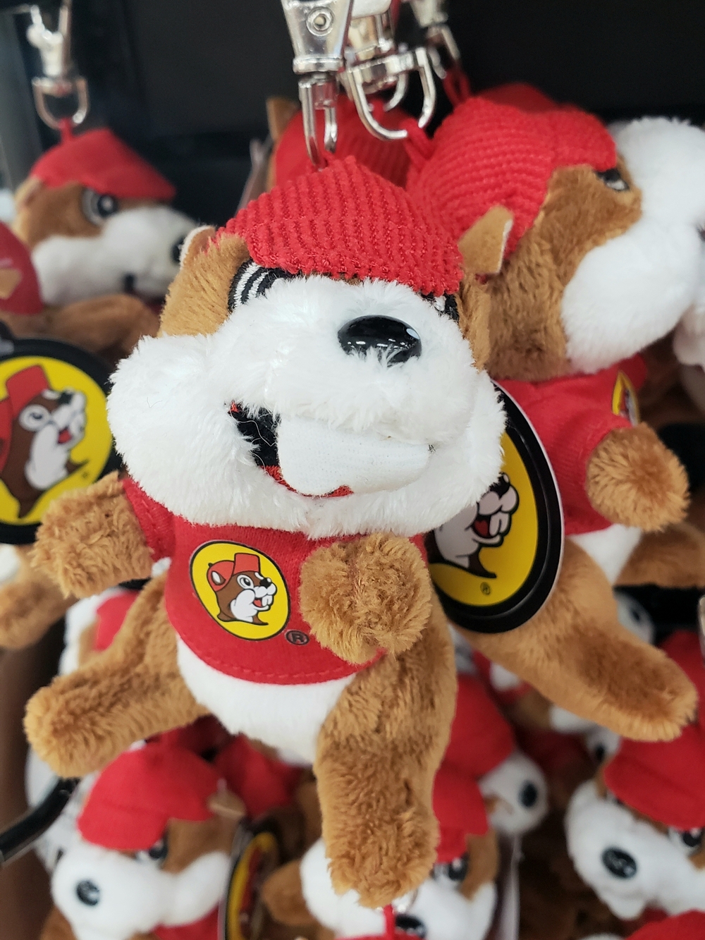 Buc-ee’s Beaver Cute Key Chain - Picture 7 of 9